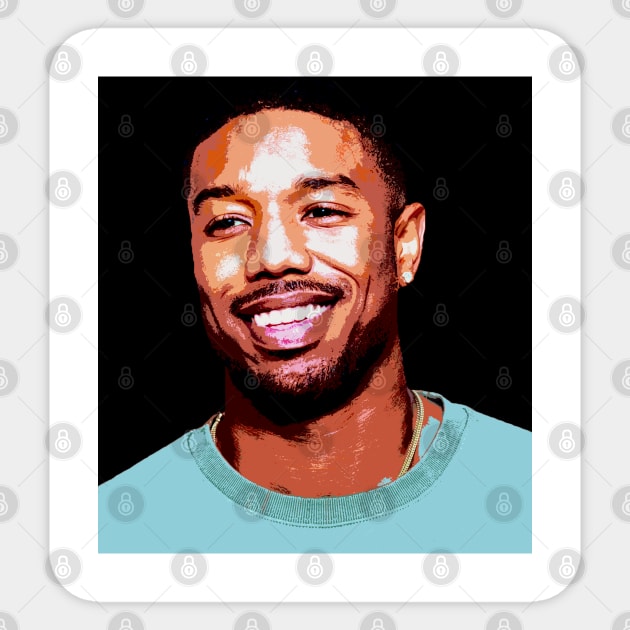 micahel b jordan Sticker by oryan80